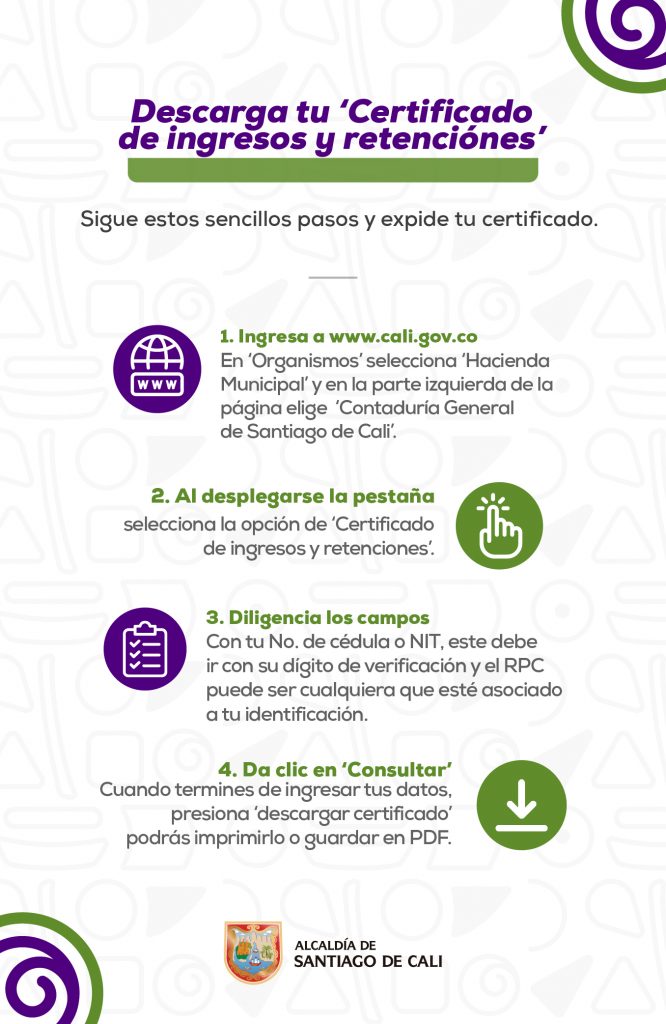 Paso a Paso para descargar el Certificado de Ingresos y Retenciones