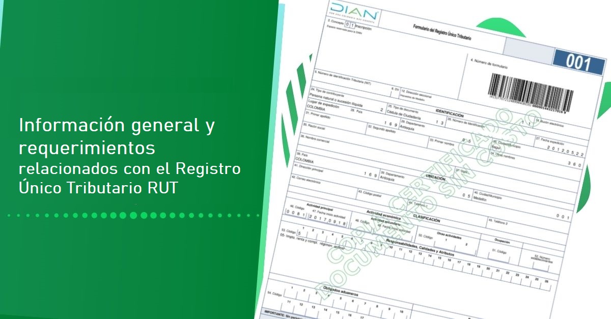 Nueva circular con lineamientos sobre el RUT Alcaldía de