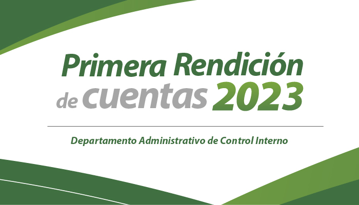 Primer Rendicion de Cuentas Control Interno 2023