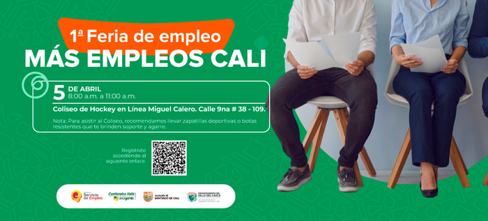 Primera feria de empleo ‘Más Empleos Cali’