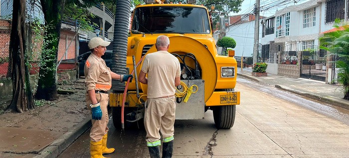 Emcali trabaja en la normalización del servicio