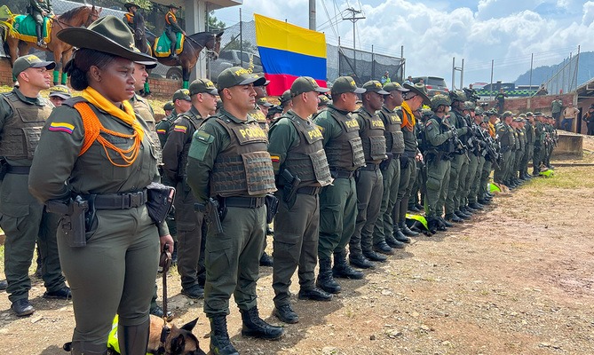 Policías COP 16