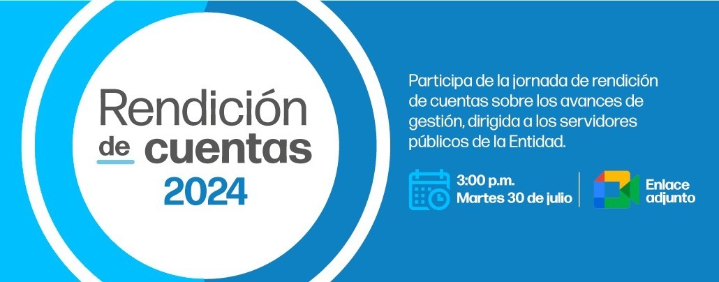 Rendición de cuentas servidores públicos