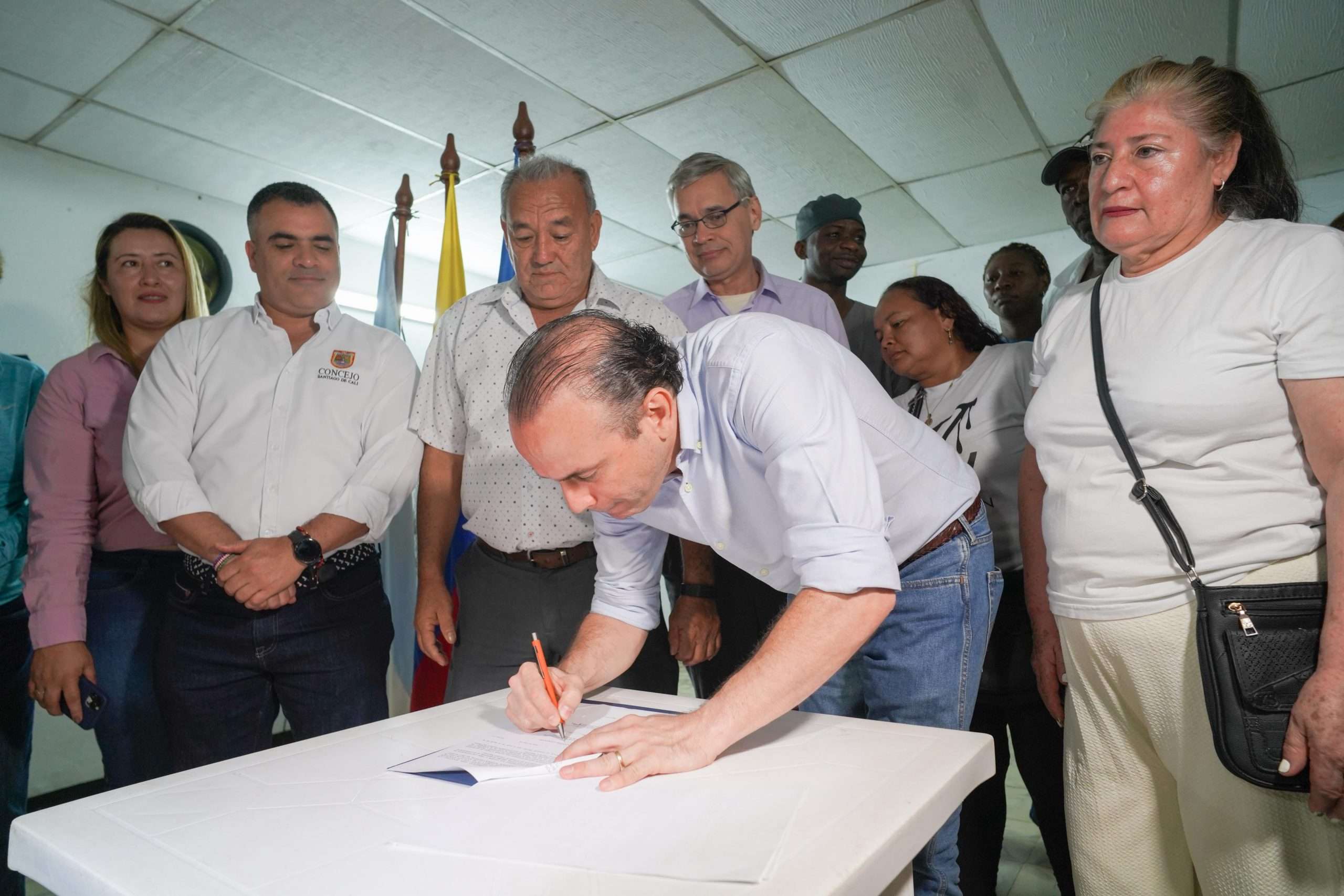 Socialización noticia exoneración a personas víctimas de atentados en Cali 2025