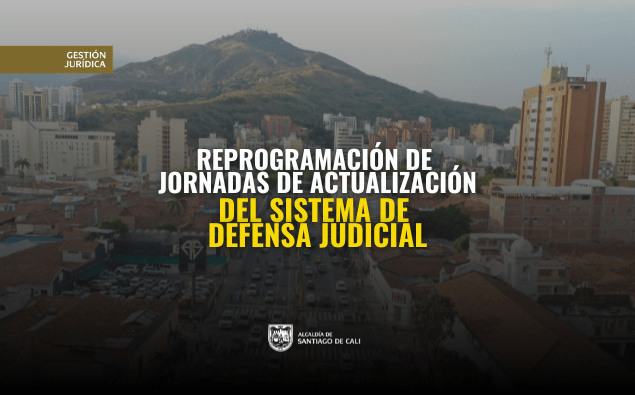 Reprogramación de las jornadas de actualización del Sistema de Defensa Judicial